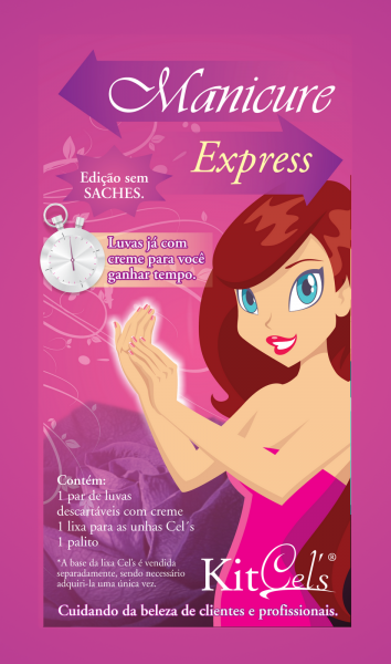 KIT MANICURE EXPRESS C/CREME 10g CEL 'S