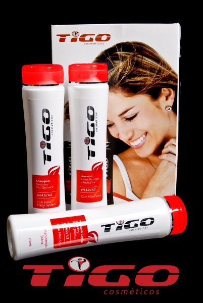 KIT MANUNTENÇÃO DA ESCOVA PROGRESSIVA TIGO(BRANCO)